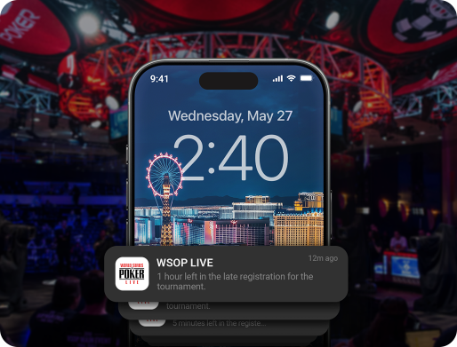 WSOP Poker手机竖屏使用画面